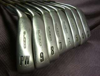 King Cobra Golf Clubs Irons Set 3 PW Mens Graphite Regular Flex Shafts 