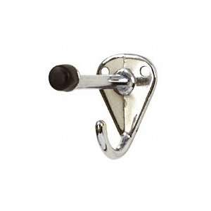  C.R. LAURENCE NY4 CRL Clothes Hook and Door Bumper Chrome 