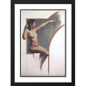 McCormack, Paul 28x38 Framed and Double Matted Fire Element  