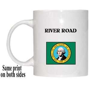  US State Flag   RIVER ROAD, Washington (WA) Mug 