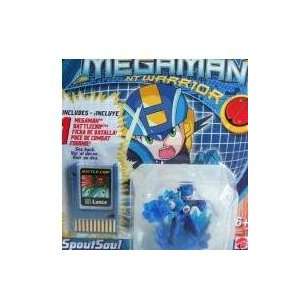  Megaman Nt Warrior Spout Soul Battlechip Disk & 2 Action 