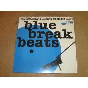  BLUE BREAK BEATS VINYL RECORD 