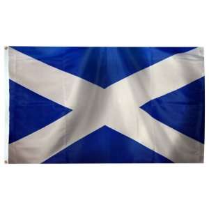  Scotland Flag (With Cross) 2X3 Foot Nylon Patio, Lawn 