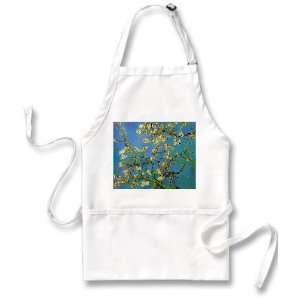  Blossoming Almond Tree By Vincent Van Gogh Apron 
