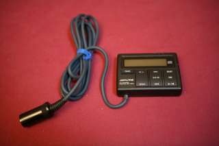 Sale is for one USED ALPINE CD CHANGER CONTROL UNIT 1200 as shown in 