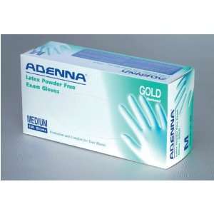  Adenna, INC GLD Powder Free Latex Exam Gloves, 1 Case 
