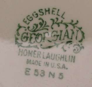Homer Laughlin Eggshell Georgian Cotillion Soup Bowl  