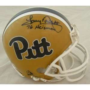  Signed Tony Dorsett Mini Helmet   Pitt Panthers Sports 