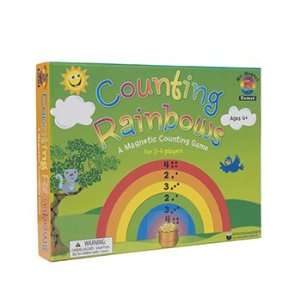  DOWLING MAGNETS COUNTING RAINBOWS GAME AGES 4 & UP 