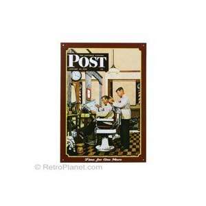    Saturday Evening Post Time For One More Metal Sign