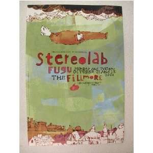  Stereolab HandBill Poster The Fillmore Stereo Lab 