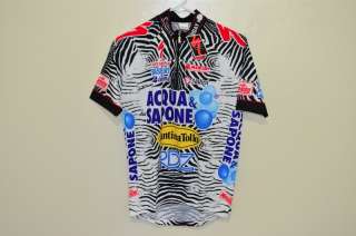 Acqua & Sapone Specialized Nalini zebra jersey NOS size 3 medium 