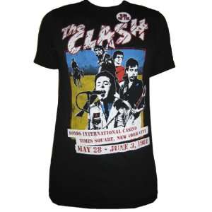  The Clash   Bonds Casino 1981 Shirt large Musical 