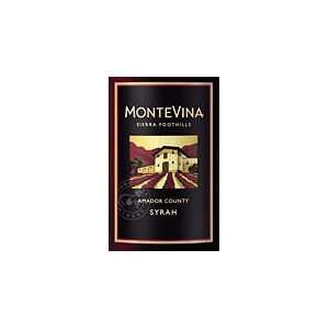  2005 Montevina Amador Syrah 750ml Grocery & Gourmet Food