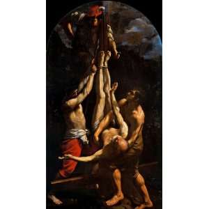  Hand Made Oil Reproduction   Guido Reni   24 x 44 inches 