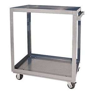  Aluminum Two Shelf Service Cart 36 X 22 660 Lb. Capacity 