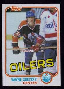 1981 1982 Topps Wayne Gretzky  card #16   Original  