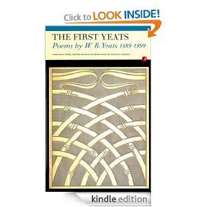 The First Yeats Poems by W.B. Yeats 1889 1899 William Butler Yeats 