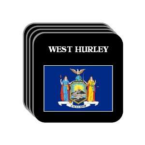  US State Flag   WEST HURLEY, New York (NY) Set of 4 Mini 