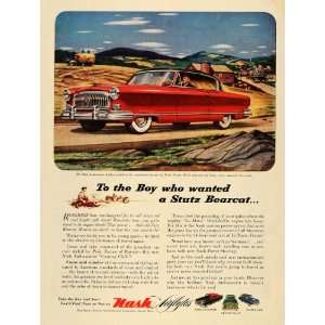  1953 Ad Nash Ambassador Airflyte Vintage Car Farming 