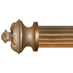 House Parts Alexandra 12 Foot 1 3 8 Inch Diameter Fluted Pole Set 