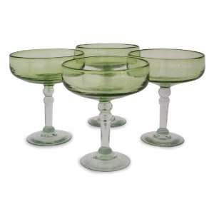  Margarita glasses, Emerald Sea (set of 4) Kitchen 