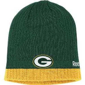 Green Bay Packers Reebok 2010 Sideline Cuffless Knit Hat