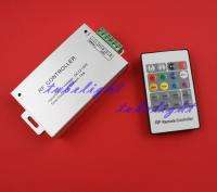 12A 12 24V Wireless RF RGB LED Controller with Remote  