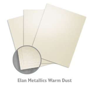 Elan Metallics Warm Dust Cardstock   50/Package Office 