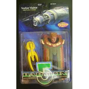  Babylon 5   Vorlon Visitor with Vorton Cruiser Toys 