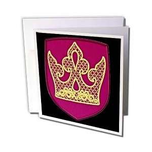  Lee Hiller Designs Heraldic Symbols   Crown Fils de France 
