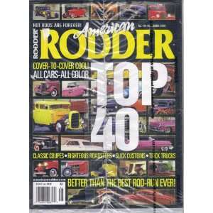   MAGAZINE HOT RODS FOREVER NO. 134 NOVEMBER 2000 RODDER TOP 40 COVER