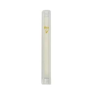  Mezuzah Transparent Plastic 10cm Mezuza