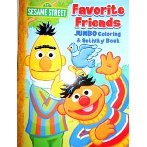  Sesame Street Elmo Jumbo Coloring Book   Favorite Friends 