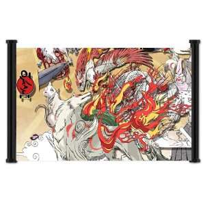  Okami Game Fabric Wall Scroll Poster (26x16) Inches 