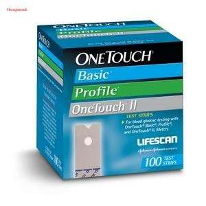  One Touch Sure Step Test Strips 100   Lifescan 5210 