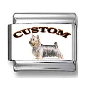 Silky Terrier Dog Custom Photo Italian Charm