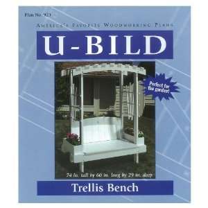  U Bild Trellis Bench Woodworking Plan 923