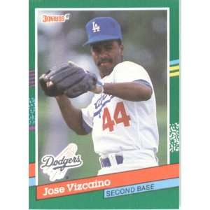  1991 Donruss # 724 Jose Vizcaino Los Angeles Dodgers 