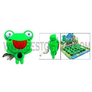  3x Frog Light up and Sound LED Keychains Toys & Games