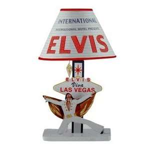    Elvis Presley Table Lamp   Viva Las Vegas