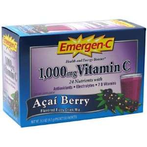 Alacer Corp. Health and Energy Booster, Acai Berry, 30 packets [0.3 oz
