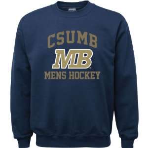 Cal State Monterey Bay Otters Navy Youth Mens Hockey Arch 