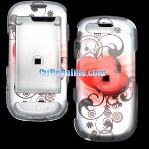  Cuffu   White Heart   Samsung T749 Highlight Case Cover 