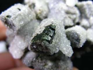 fibrous TOURMALINE aggregate with QUARTZ covered T016  