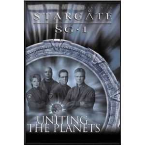  Stargate SG1   Framed TV Show Poster (Uniting The Planets 