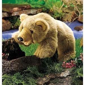  Grizzly Bear Cub Puppet [Customize with Fragrances like 