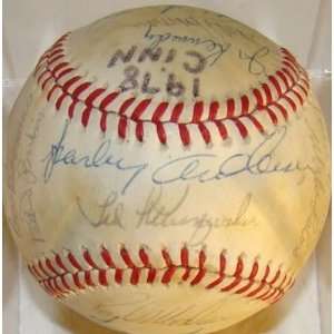 1978 Reds Team 25 SIGNED ONL Feeney Baseball SEAVER   Autographed 