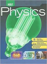 Holt Physics, (0030368162), Raymond A. Serway, Textbooks   Barnes 