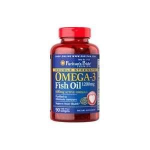  Double Strength Omega 3 Fish Oil 1200 mg 1200 mg 90 